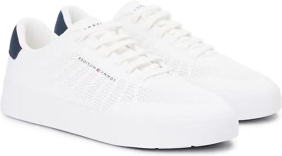 TOMMY HILFIGER Sneakers laag 'Court' navy wit - Foto 3