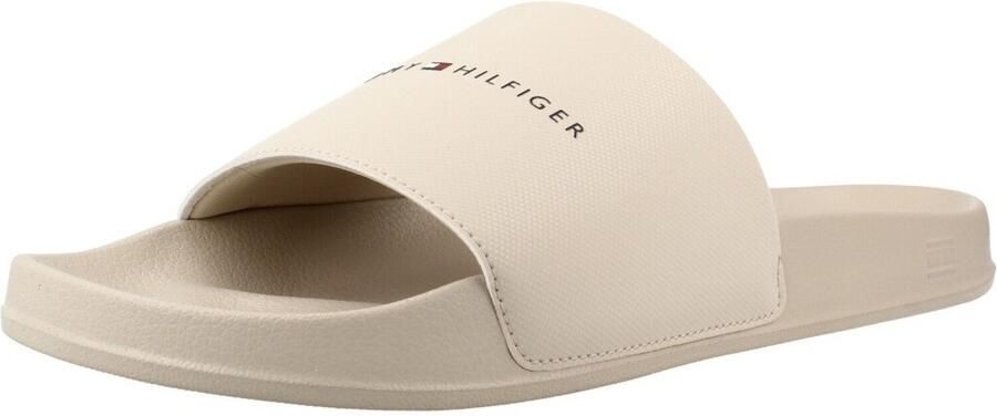 Tommy Hilfiger Badslippers met labelprint