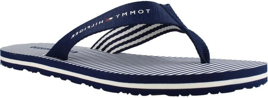 TOMMY HILFIGER Teenslipper 'Ithaca' donkerblauw wit - Foto 3