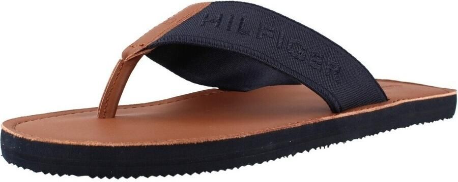 Tommy Hilfiger Teenslippers Hilfiger Leather Beach