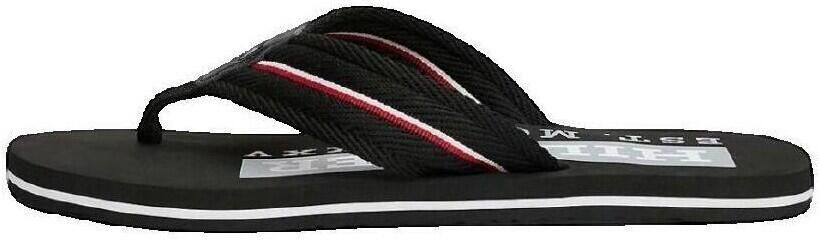 Tommy Hilfiger Teenslippers CORPORATE HILFIGER BEACH SANDAL zomerschoen flats comfortabele schoen met strepen - Foto 4