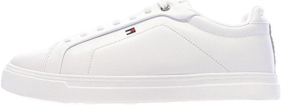 Tommy Hilfiger Tennisschoenen Baskets Sportswear Cuir Synthétique Blanc - Foto 6