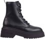 Tommy Jeans Lace Up Dames Schoenen Zwart Maat: 37 Leer Foot Locker - Thumbnail 2