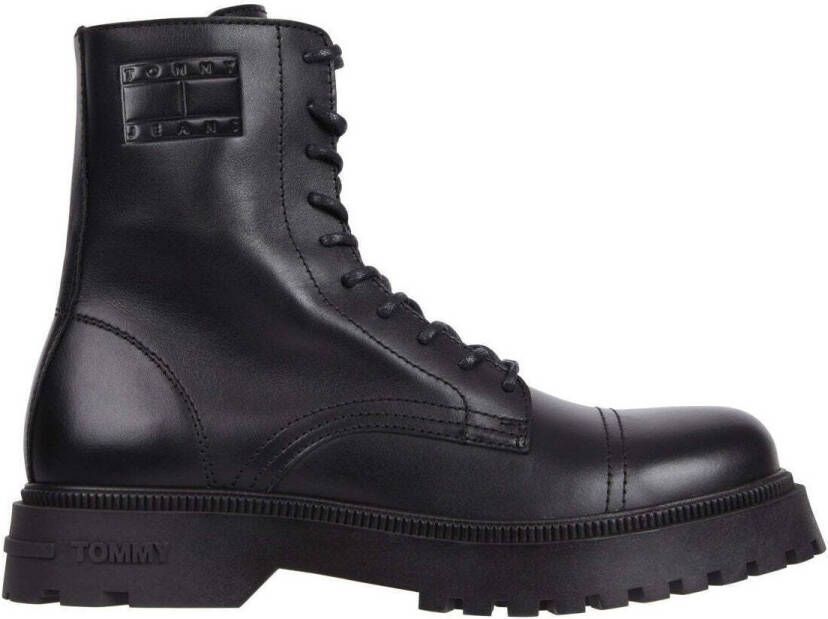 TOMMY JEANS Veterlaarsjes TJM CASUAL BOOT met opzij gestempeld logo - Foto 2