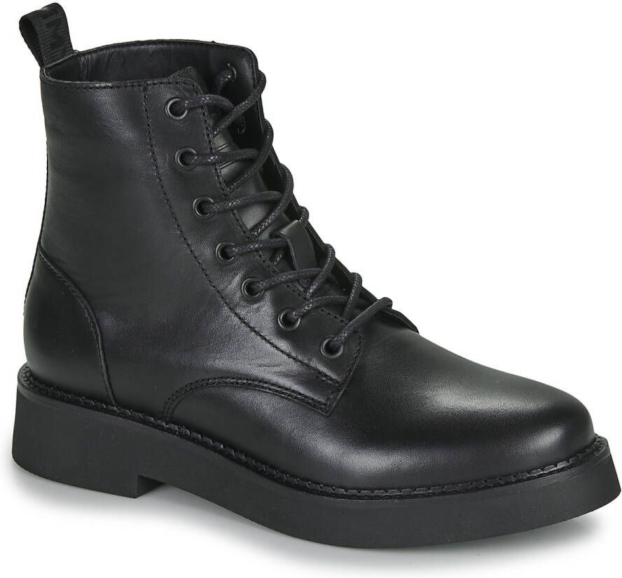 Tommy Jeans Laarzen TJW LACE UP FLAT BOOT