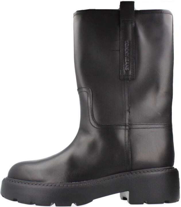 Tommy Jeans Laarzen TJW LEATHER MID TUBULAR