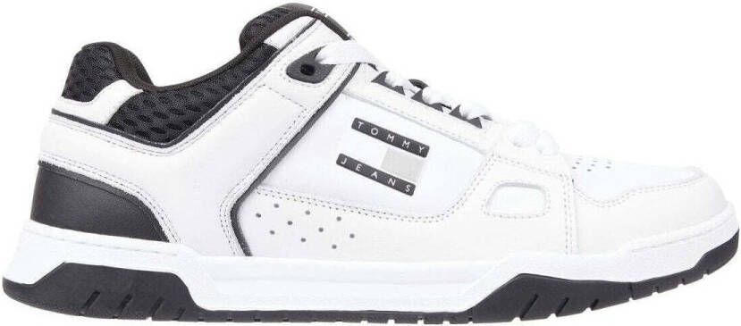 Tommy Hilfiger Tommy Jeans Skater Tongue Heren Sneakers Wit - Foto 4
