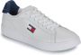 Tommy Hilfiger Witte Leren Heren Sneaker - Thumbnail 11