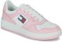 TOMMY HILFIGER Retro Basket wmn Roze Leer Lage sneakers Dames - Thumbnail 2