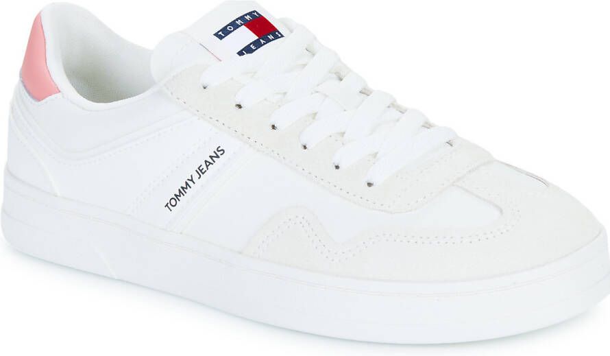 TOMMY JEANS Plateausneakers TJW COURT SNEAKER vrijetijdsschoen lage schoen veterschoen met contrast-details - Foto 2