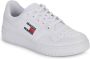 TOMMY JEANS Plateausneakers TJW RETRO BASKET ESS vrijetijdsschoen lage schoen veterschoen met zijlogo-vlag - Thumbnail 5