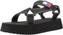 Tommy Jeans EVA Platte Sandalen Black Dames - Thumbnail 3