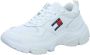 Tommy Jeans Beige Hybride Sneakers voor Vrouwen White Dames - Thumbnail 2
