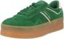 TOMMY JEANS Plateausneakers THE GREENWICH FLATFORM SUEDE vrijetijdsschoen lage schoen veterschoen met subtiele decoratieve stiksels - Thumbnail 1