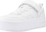 Tommy Jeans Sneakers met plakband en flatform White Dames - Thumbnail 3