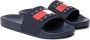 TOMMY JEANS Badslippers POOL SLIDE ESS zomerschoen badschoens slippers met opvallende logo-vlag - Thumbnail 5