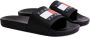 TOMMY JEANS Badslippers POOL SLIDE ESS zomerschoen badschoens slippers met opvallende logo-vlag - Thumbnail 5
