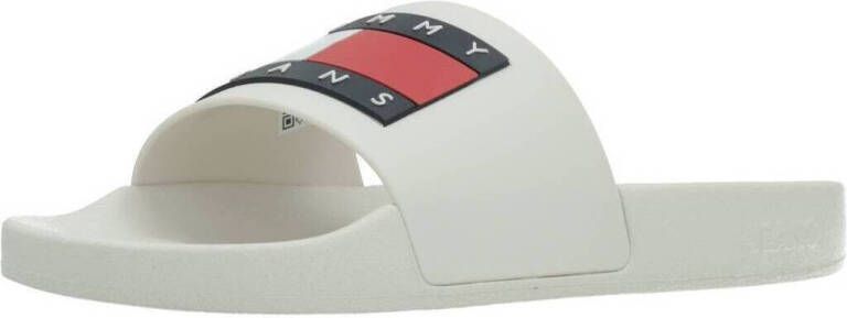 TOMMY JEANS Slippers FLAG POOL SLD ESS zomerschoen slippers met gekleurde logovlag - Foto 8