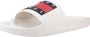 TOMMY JEANS Badslippers POOL SLIDE ESS zomerschoen poolslides slippers met opvallende logo-vlag - Thumbnail 3