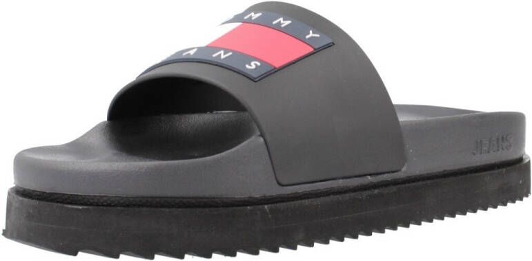 Tommy Jeans Teenslippers TJW ELEVATED FLATFORM SLIDE