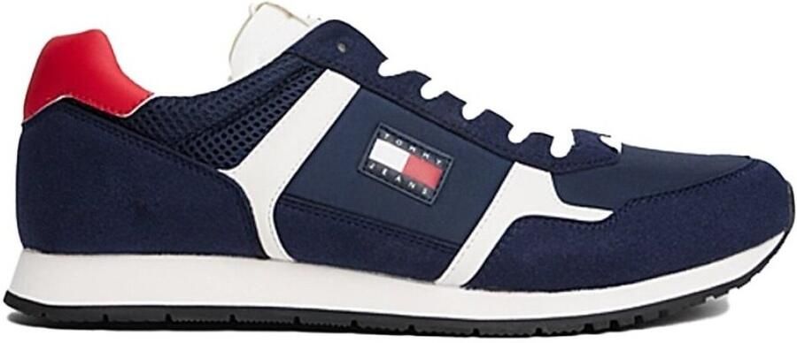 TOMMY JEANS Sneakers TJM RUNNER CASUAL vrijetijdsschoen lage schoen veterschoen met zijlogo-vlag - Foto 4