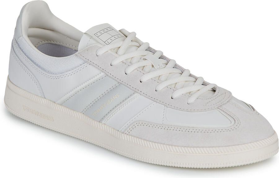TOMMY JEANS Sneakers THE GREENWICH EDGE LEATHER vrijetijdsschoen halfhoge schoen veterschoen versierd met siernaden - Foto 2