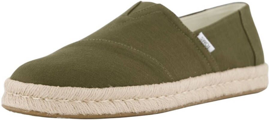 TOMS Shoes ALPARGATA ROPE 2.0 Volwassenen Instappers Groen - Foto 9