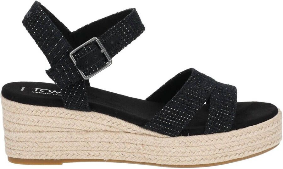 TOMS Shoes AUDREY~~~~~~~~~~~~~~~~~~~~~~~~ Sandalen met hakDames Sandalen Zwart - Foto 3