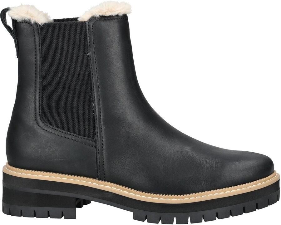 TOMS Women's Bennet Faux Fur Winterschoenen zwart