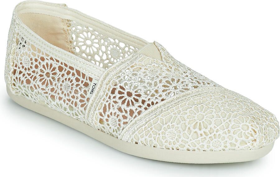 TOMS Alpargata Met Kant Beige Narural Moroccan Crochet - Foto 6