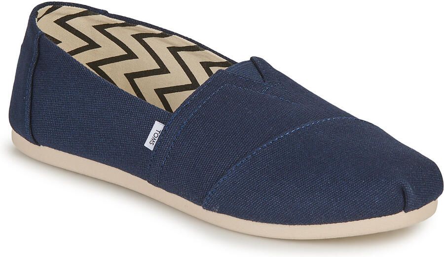 TOMS Schoenen Donkerblauw Loafers Donkerblauw Alpargata Classic - Foto 2