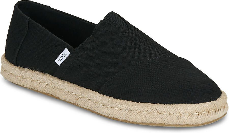 TOMS Instappers Heren Alp Rope 2.0 Maat: 44 5 Materiaal: Canvas Kleur: Zwart - Foto 8