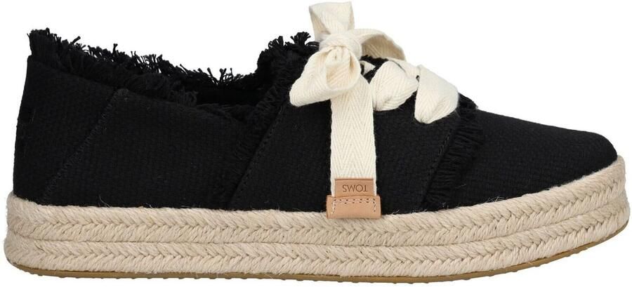 TOMS dames veterschoen Carolina Lace Up zwart