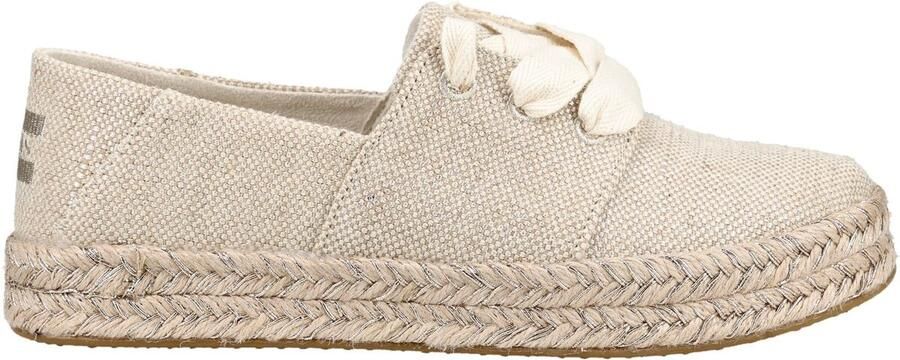 TOMS Carolina Lace Up Instappers Dames Goud - Foto 2