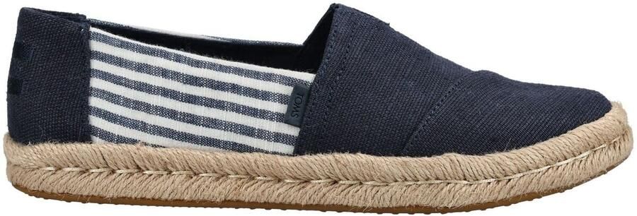 TOMS Women's Alpargata Rope 2.0 Sneakers blauw beige
