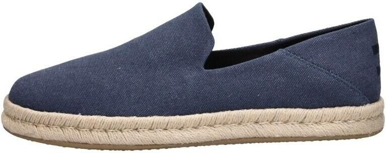 TOMS Espadrilles Santiago Navy Recycled Cotton Canvas 10019868 - Foto 11