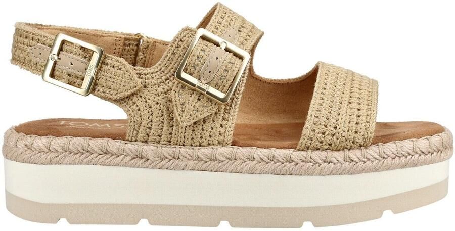 TOMS Giana Sandalen Dames Beige - Foto 9
