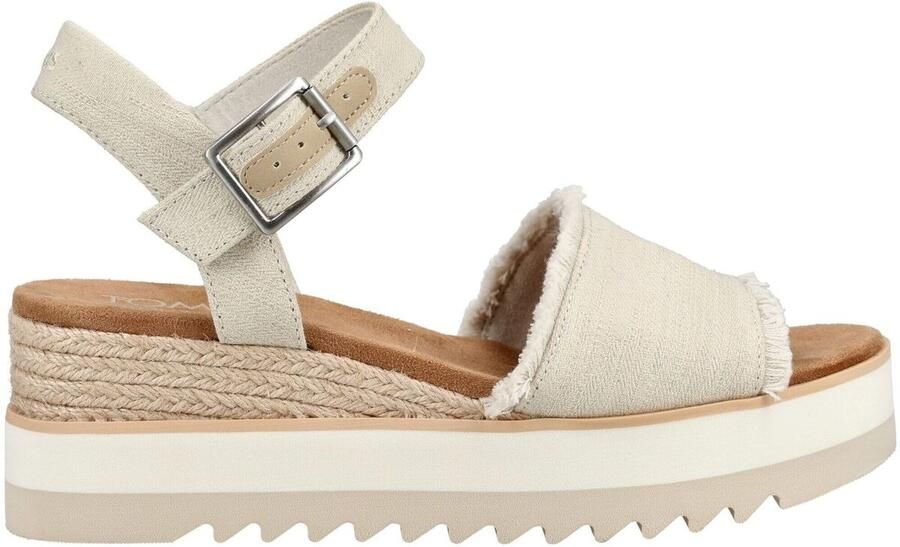 TOMS Sandalen met sleehak Sandalen