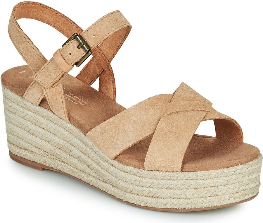 Toms Sicily 10013440 Tan Damessandalen - Foto 5
