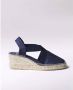 Toni Pons Ter Dames Espadrilles Mari | Blauw | Linnen - Thumbnail 2