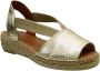 Toni Pons Etna Espadrilles goud Leer Dames - Thumbnail 4