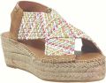 Toni Pons Sandalen met sleehak Masai - Multicolor