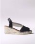 Toni Pons Teide-P Dames Espadrilles Negre - Thumbnail 3