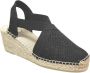 Toni Pons Triton Dames Espadrilles Zwart - Thumbnail 3