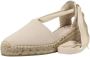 Toni Pons Valencia Dames Espadrilles met sleehak Ecru - Thumbnail 2