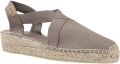 Toni Pons Vegan platte espadrilles voor dames met elastiek VERONA - Bruin
