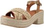 Toni Pons Elegante High Heel Sandalen Beige Dames - Thumbnail 3