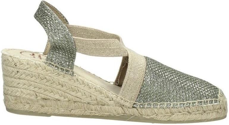 Toni Pons Triton Dames Espadrilles Caqui Groen Textiel TRITONcaqui - Foto 5