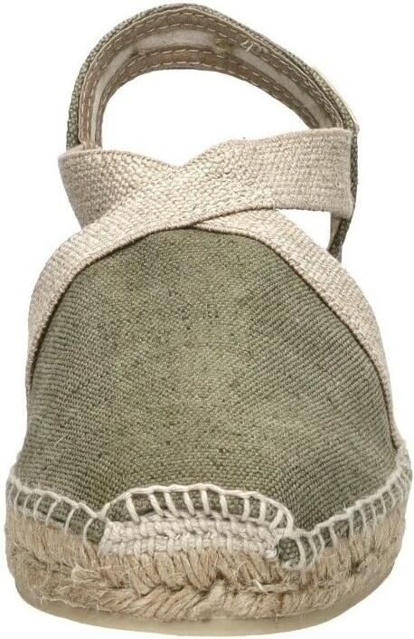 Toni Pons Verdi-V Dames Espadrilles Caqui Groen Canvas VERDIVcaqui - Foto 6