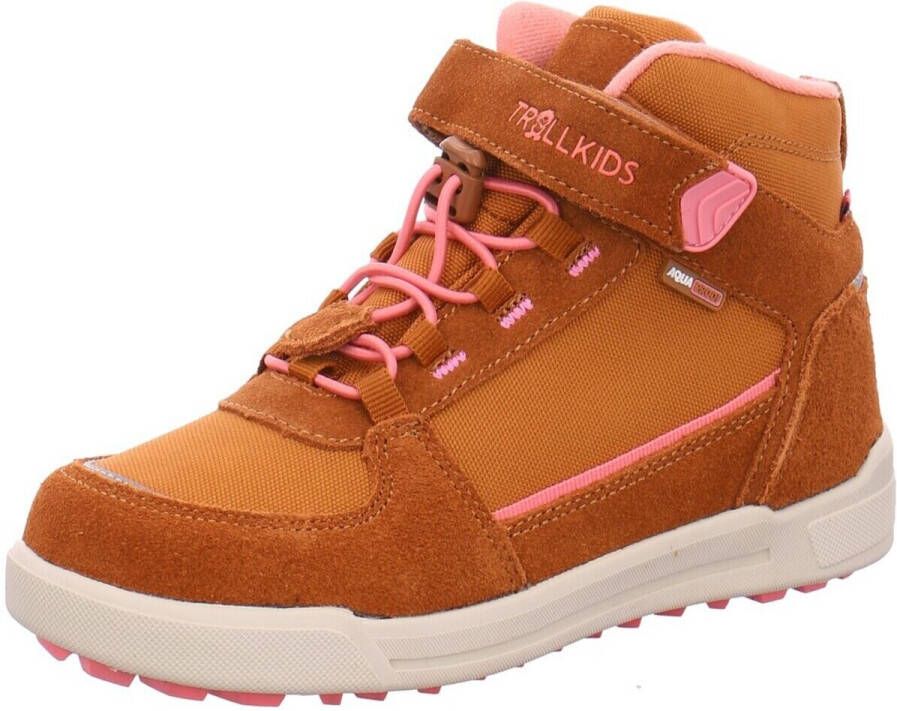 Trollkids Kid's Gryllefjord Mid Cut Vrijetijdsschoenen bruin